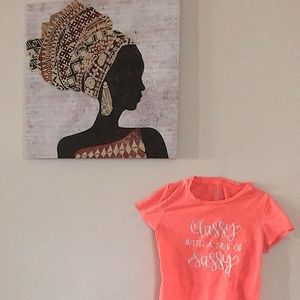 Small kids cassy with a side of sassy shirt